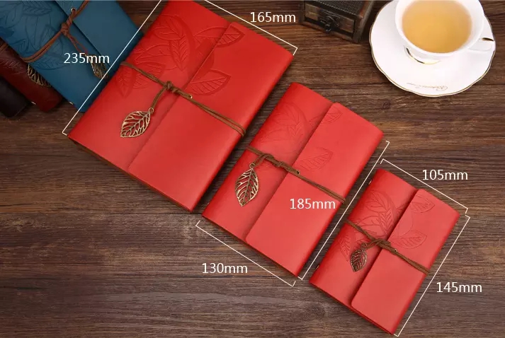 High Quality New Design Loose-Leaf Blank Kraft Notebook