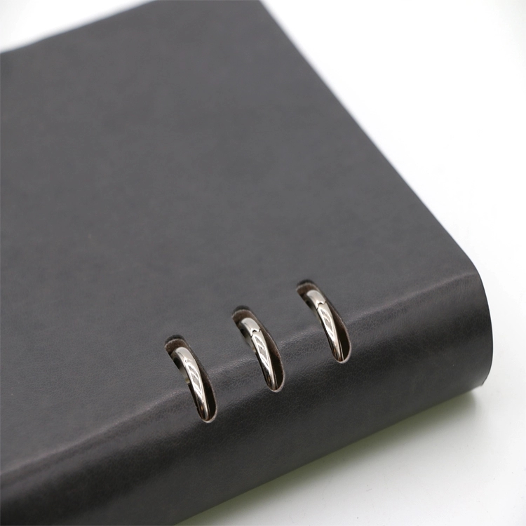 High Quality Fashion Loose-Leaf Leather Business Notebook