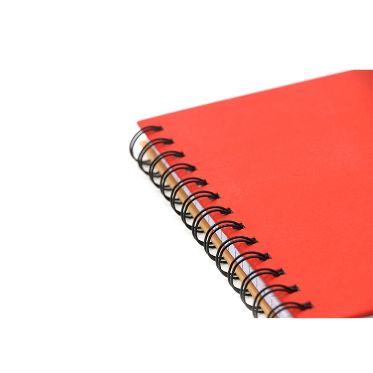 High Quality Fashion Hard Cover Spiral Diary Notebook