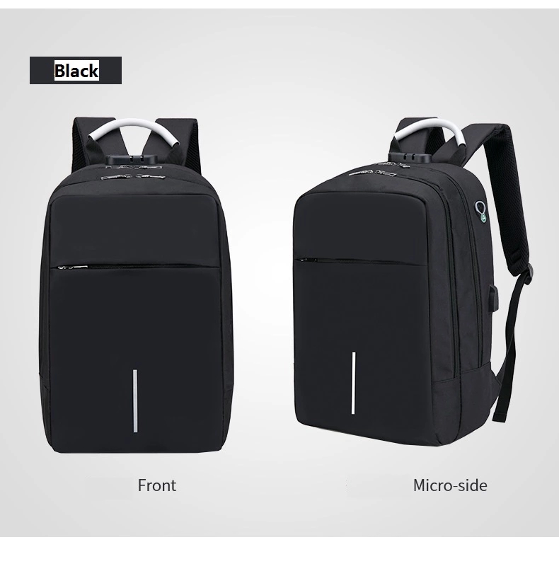 Wholesale new fashion backpack water resistant with usb college anti theft laptop school bag