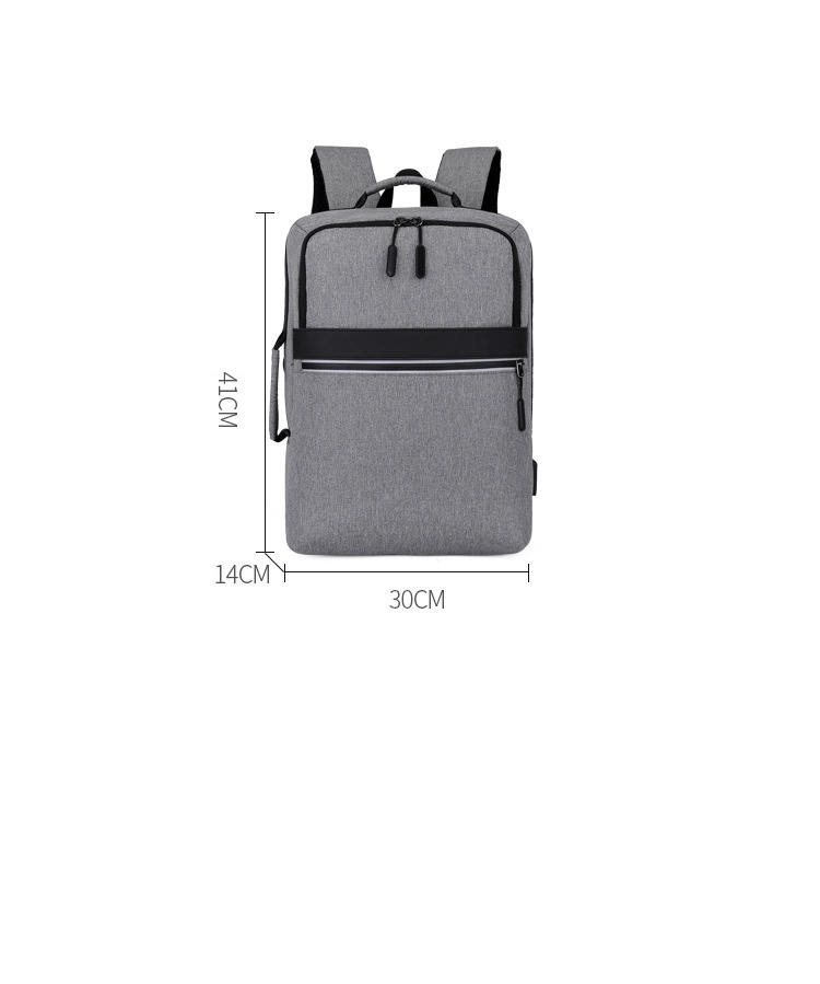 New Business Casual Laptop Package Students Multi-function USB Charging Backpack