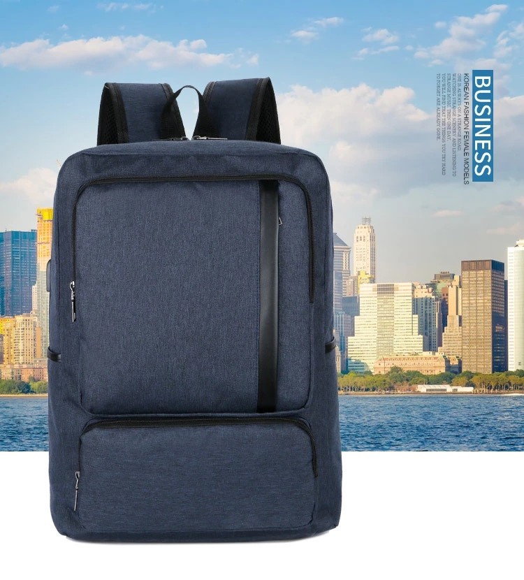 Wholesale Fashion Casual USB Charging Backpack Anti-theft Laptop Backpack