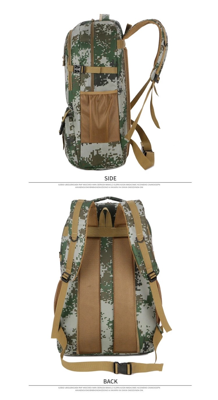 Wholesale Customized Logo Waterproof Hiking Bag Travel Camping Hiking Backpack