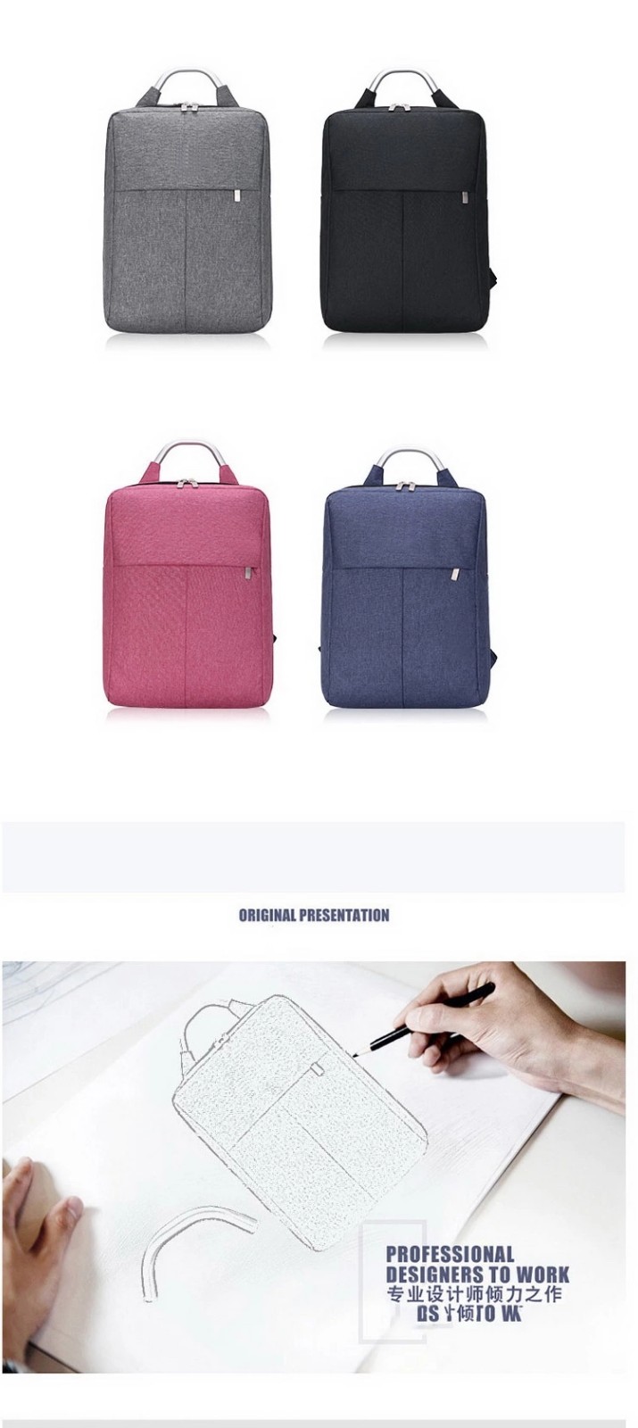 High Quality Laptop School Backpack Bag Waterproof Business Travel Laptop Bag