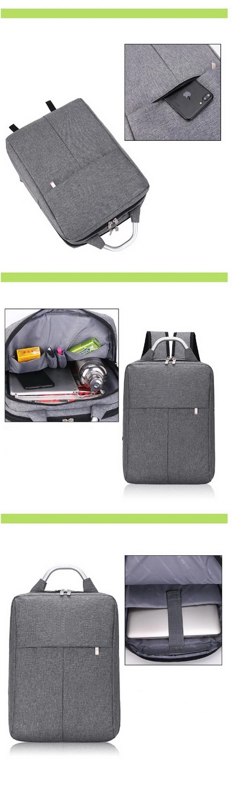 High Quality Laptop School Backpack Bag Waterproof Business Travel Laptop Bag