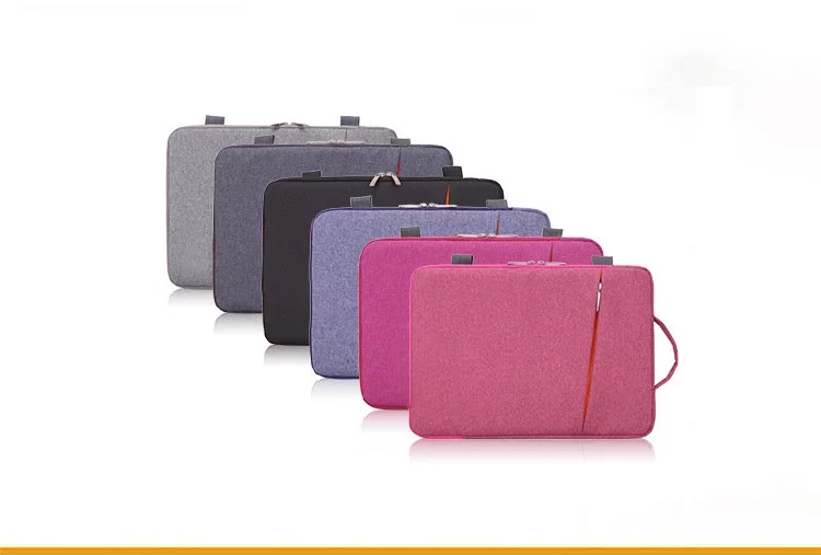 2019 High Quality Laptop Sleeve Briefcase Custom Felt Laptop Bag