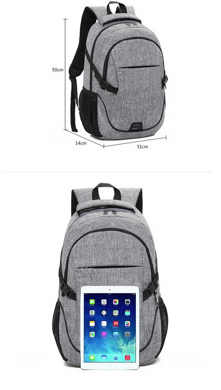 2019 anti theft custom usb charging men back pack laptop bags business laptop backpack