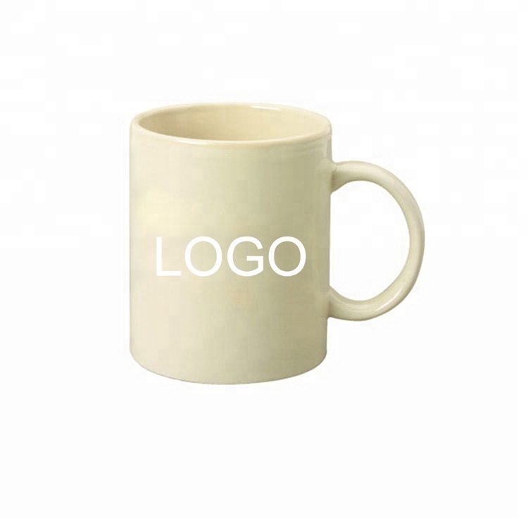 Custom logo silk screen printed coffee mug on alibaba