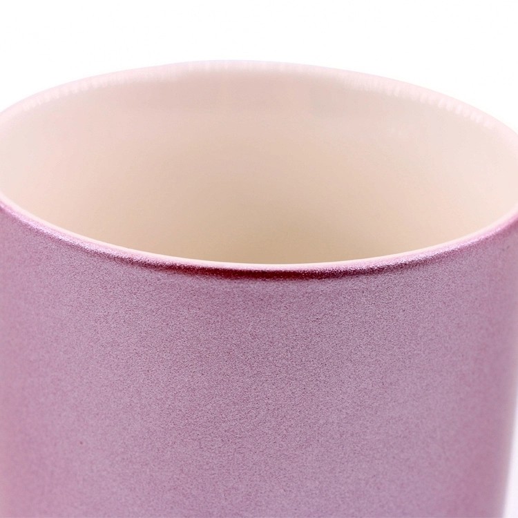 Heat transfer coating shiny cup Coating mug pearlescent shiny mug