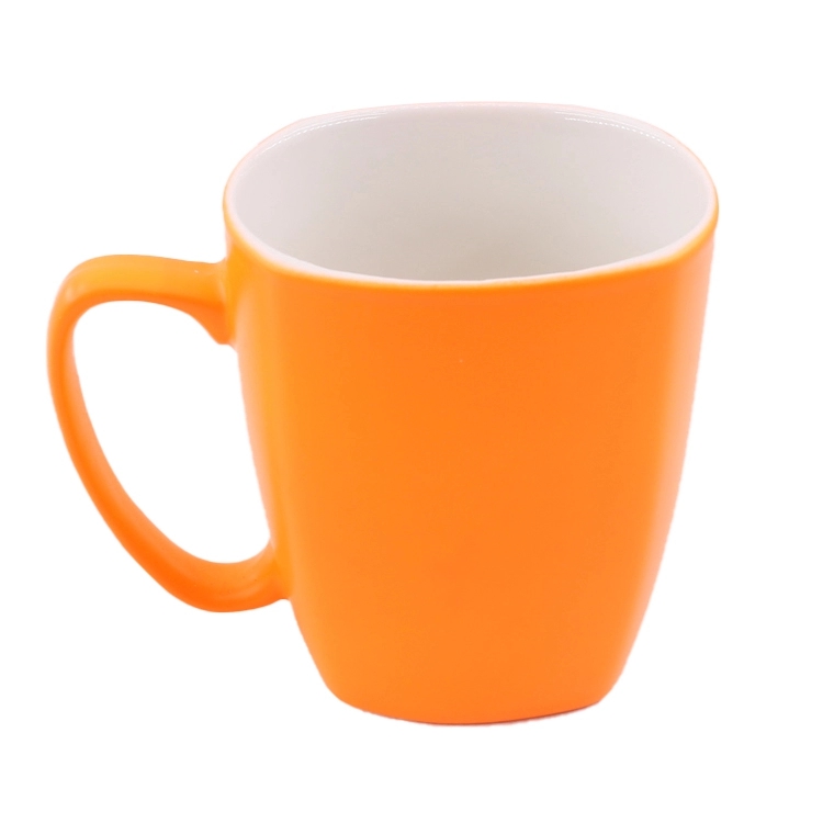 Candy color matte rubber coating cup Coating mug coffee cup custom