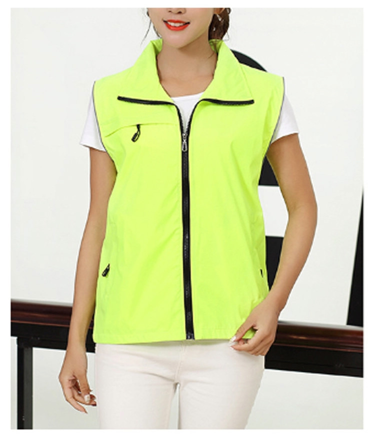 Promotion Cheap Polyester Advertising Work Waistcoat Vest