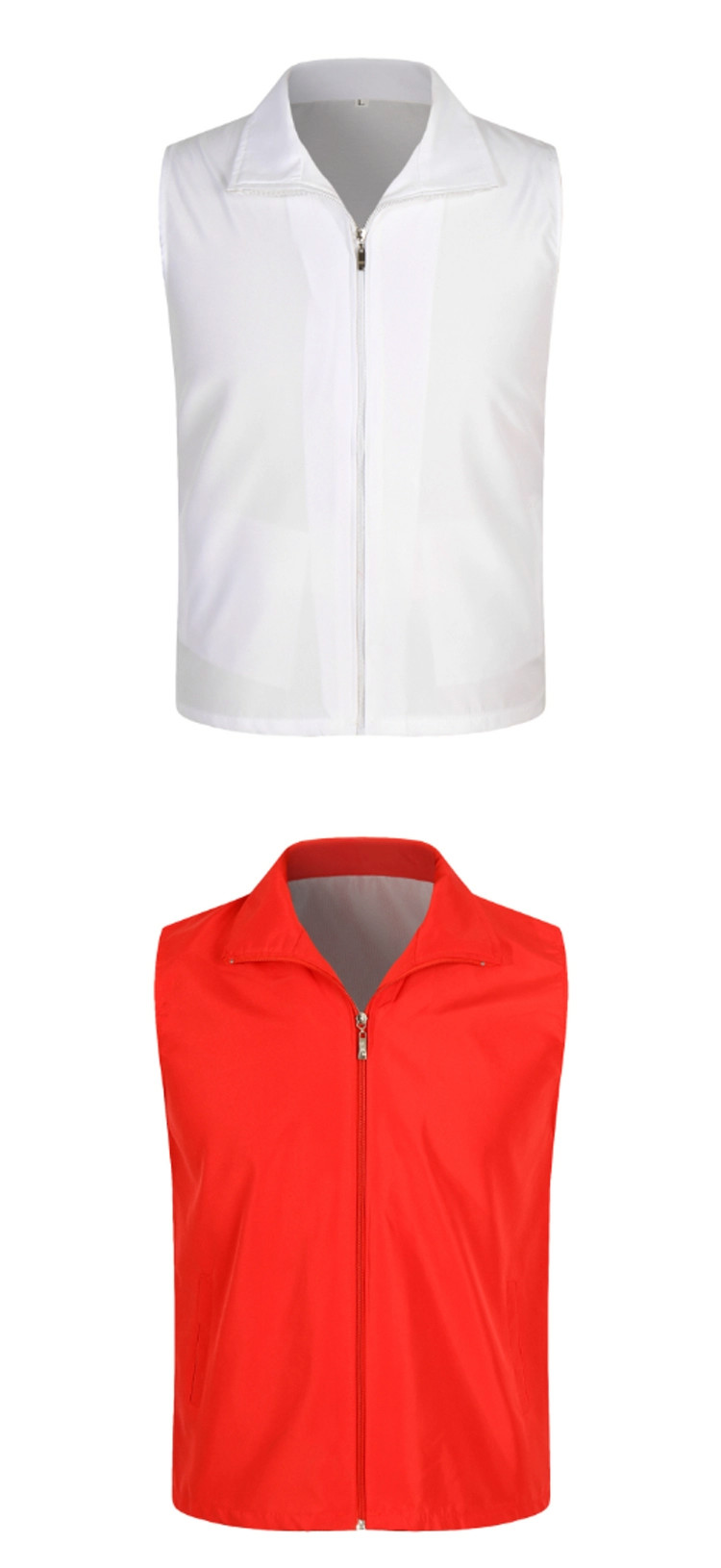 Men's Multi Color Waistcoat Advertising Supermarket work Vest