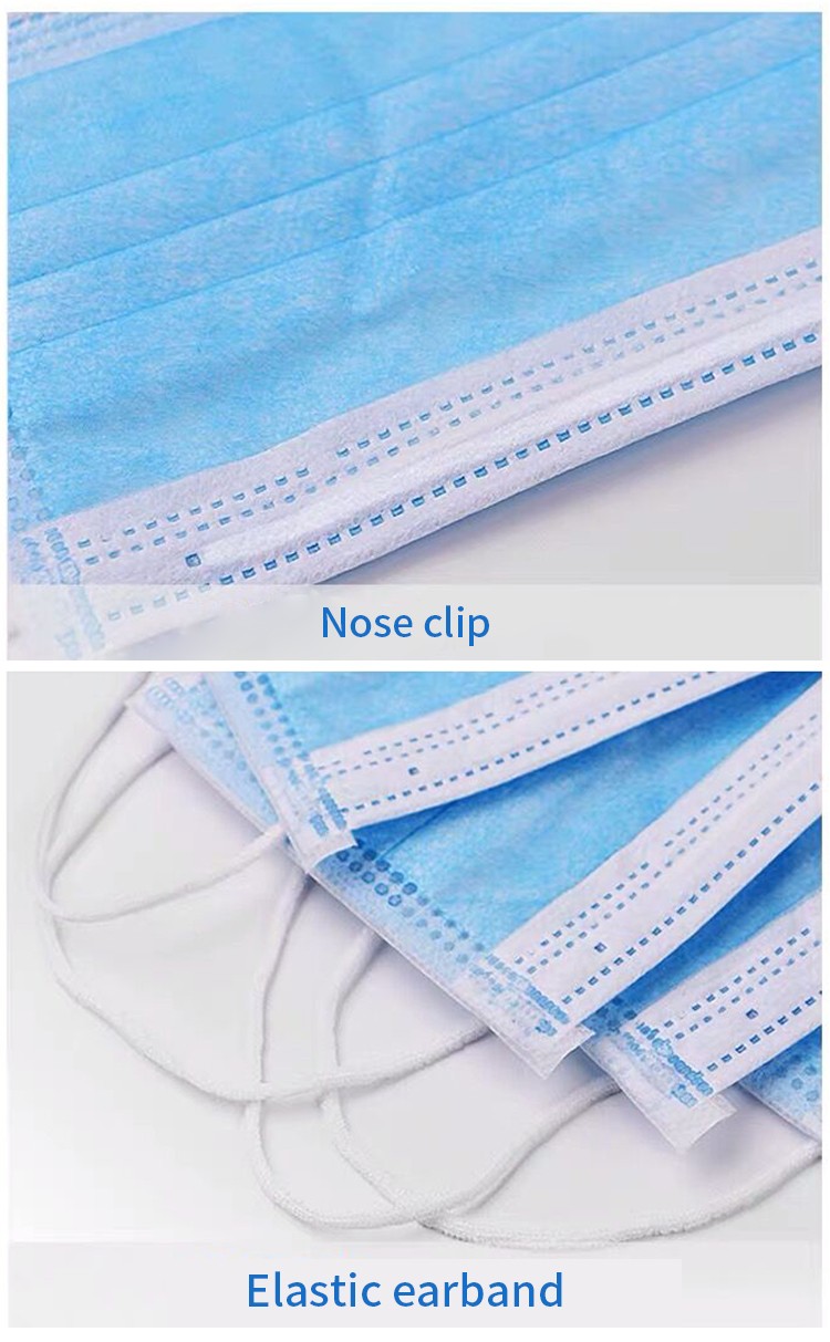 CE FDA Civilian Medical Dust Mouth Disposable Face Mask