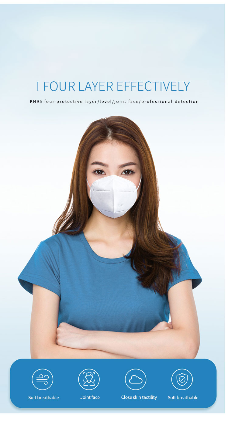 Anti-virus KN95 Mask KF94 for virus Protection Disposable 3D Fold Dust KN95 Face Mask