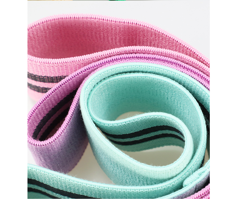 Classic Polyester Cotton Resistance Bands Strength Training Fitness ...