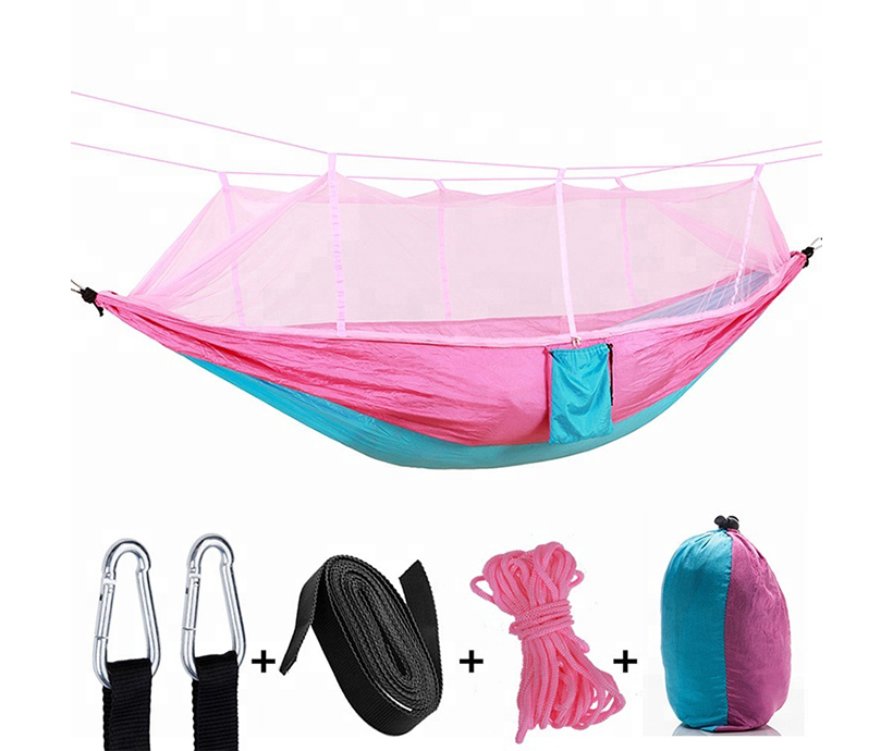 Hammock with Mosquito , Durable and Portable, Suit for1- 2 Persons, Outdoor Camping hammock