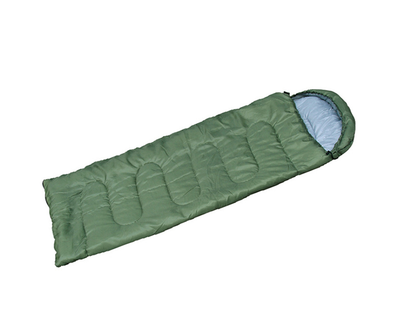 Outdoor Adult Hooded Camping Envelope Sleeping Bag