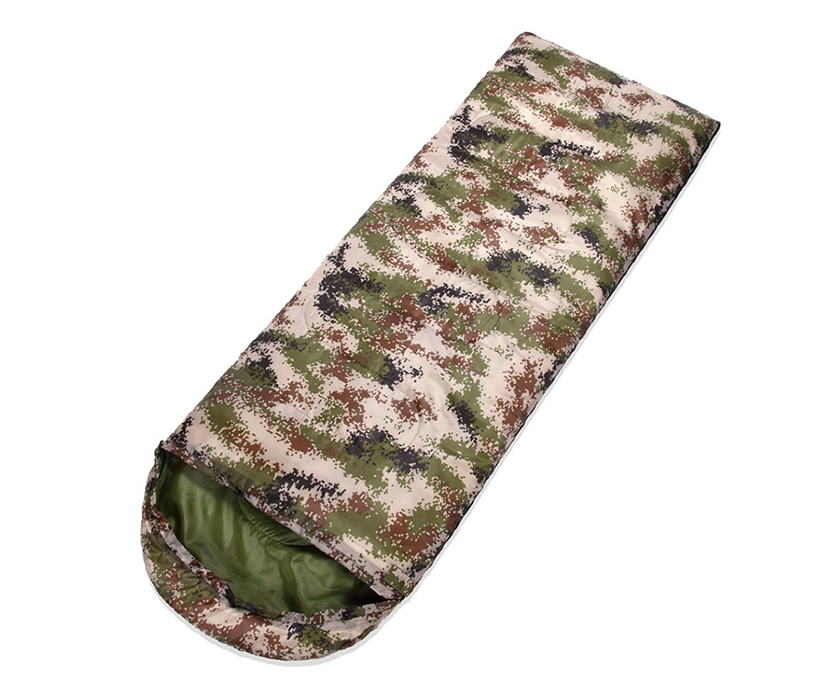 Envelope Form Lightweight Waterproof Camouflage Sleeping Bag