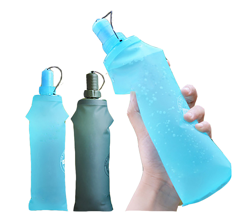 20%OFF sports folding drink wear outdoor foldable water pouch water bottle