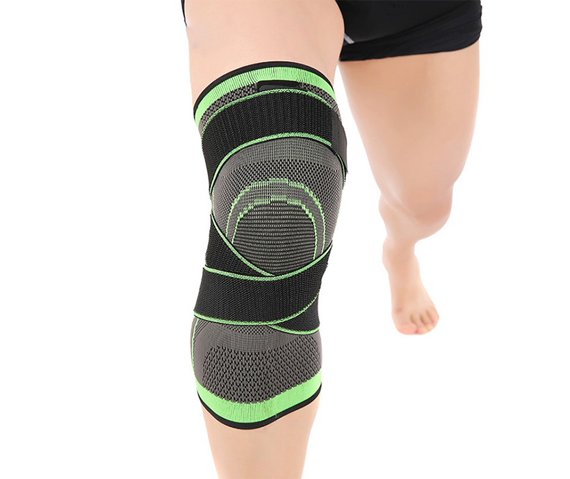 NElastic Calf Stretch Leg Compression Custom Soccer Shin Guards With Straps