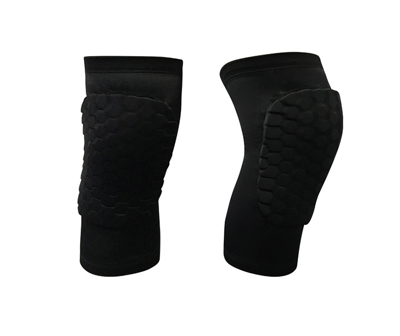 Protective Knee Pads, 2 Pas Strengthened Basketball Knee Pads Leg Guard Compression Leg Sleeve