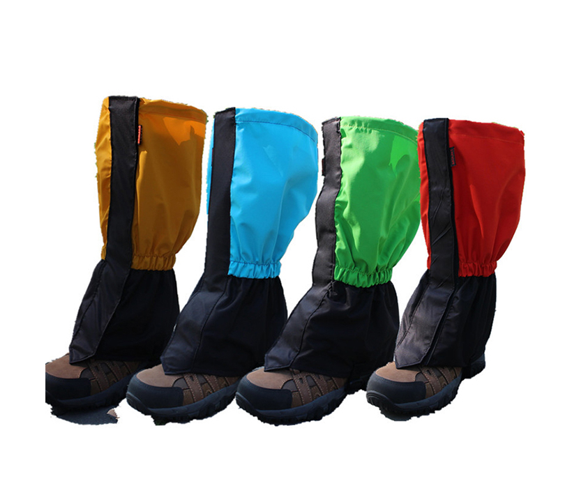 Rubber Waterproof Fabric Sleeve Shin Guards Safety Protective Custom Climbing Snowing