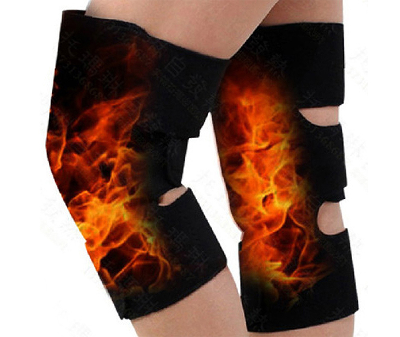 Custom Warm Knee Sleeve Brace Black Cotton Knee Warm Support Soft Leg Guard