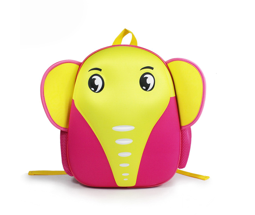 New 13-inch Cartoon Elephant Kindergarten Schoolbag Children Backpack Customization