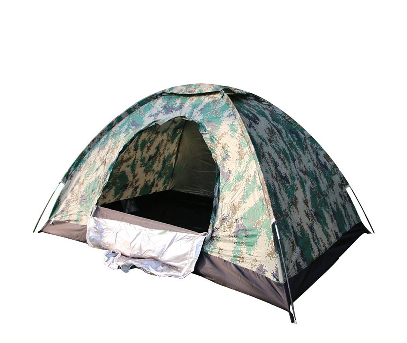Outdoor camouflage camping trailer tents 3-4 person High Quality Fashion Outdoor Camping Tent