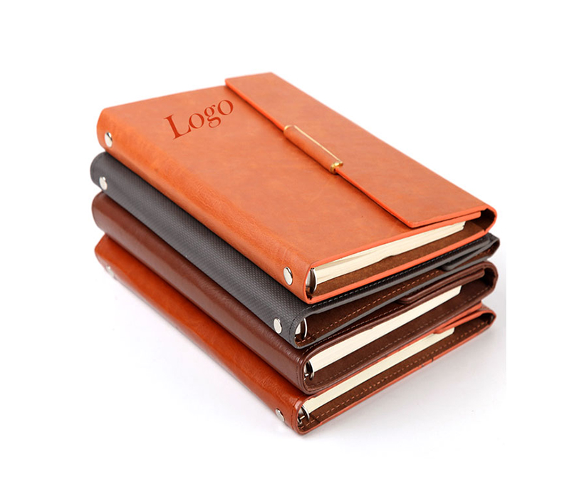 Customizing High-Grade PU Three Fold Loose-Leaf Travelers Notebook Custom Printing