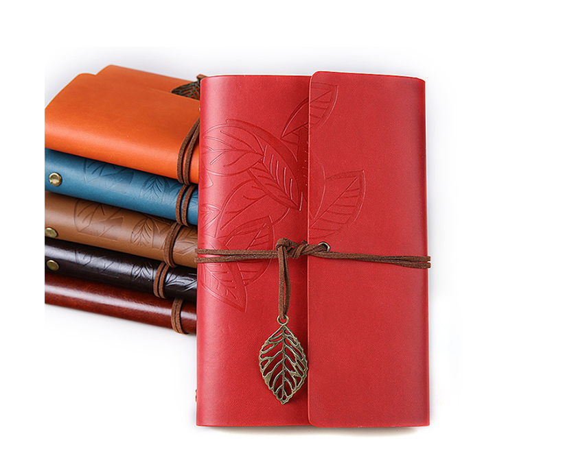 High Quality New Design Loose-Leaf Blank Kraft Notebook