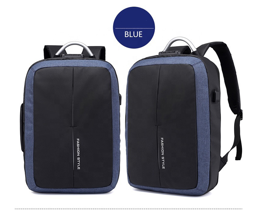 Wholesale new business trip fashion backpack water resistant backpack multi-function anti-theft with usb charging bag