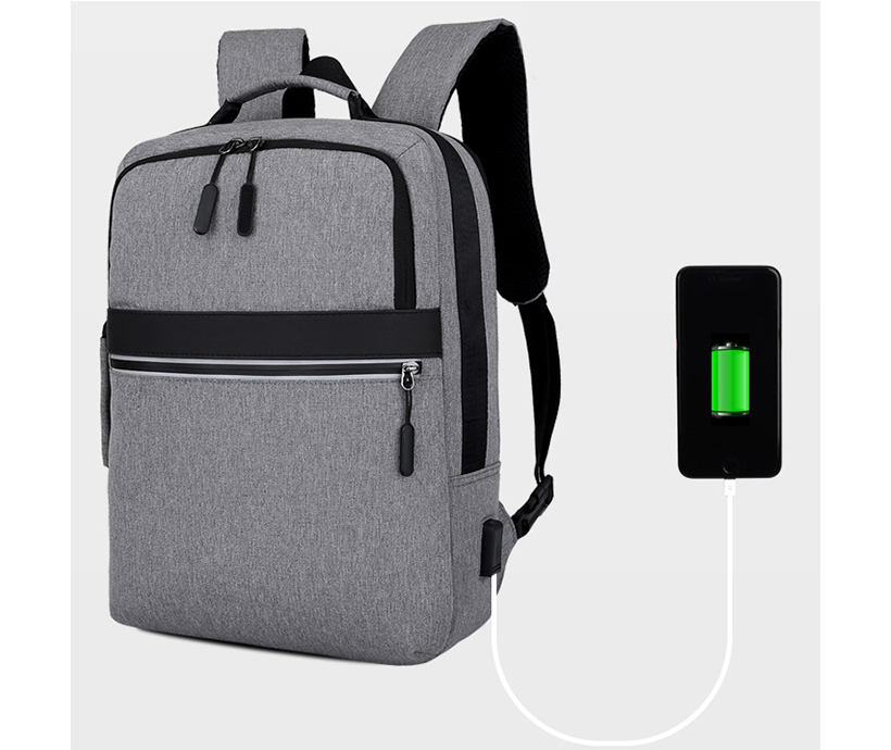 New Business Casual Laptop Package Students Multi-function USB Charging Backpack