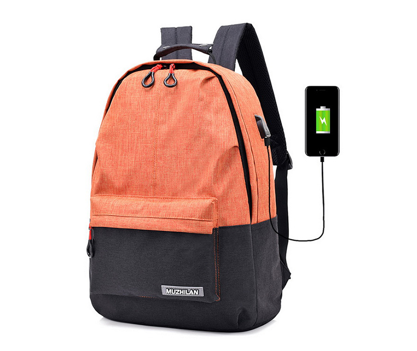 High Quality Hot Sale Waterproof School Bagpack USB Charging Backpack Bag