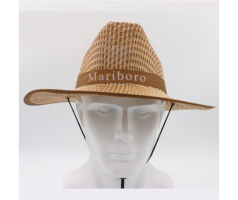 Wholesale Promotional China Manufacturer straw boater cowboy hat