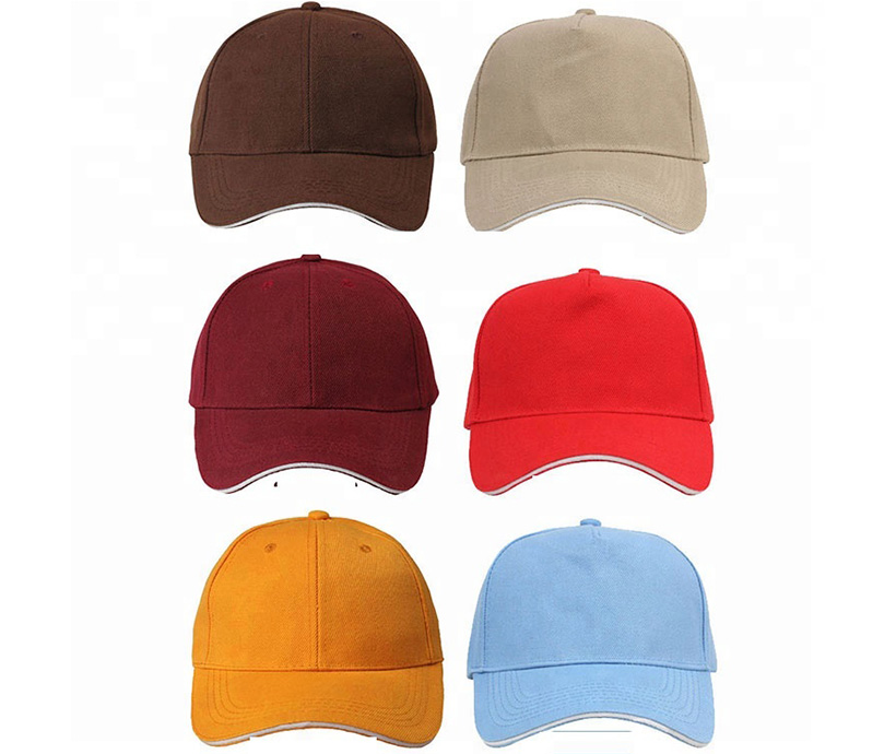 2019 100% cotton 5 panel hat baseball caps